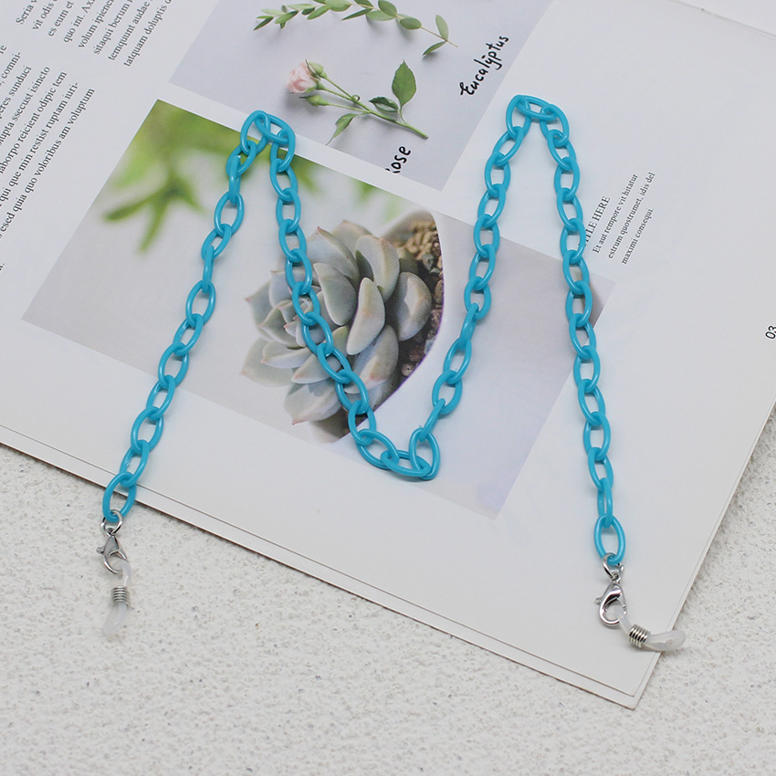 Children Colorful Acrylic Glas - огляд і ціна Mask Chain Holder
