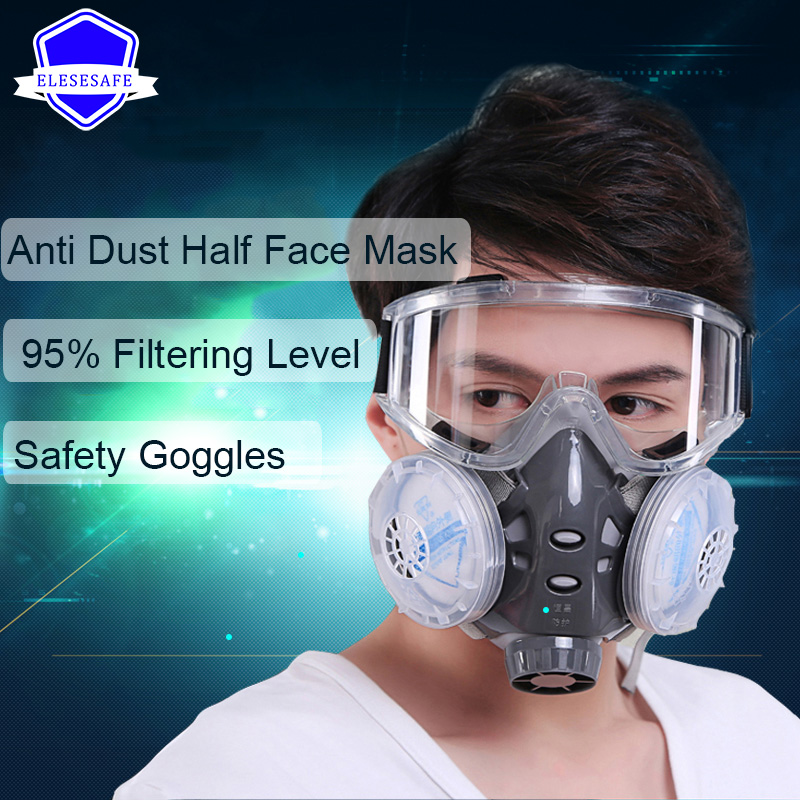 New Anti Dust Mask Full Face R - огляд і ціна Dust Mask Construction