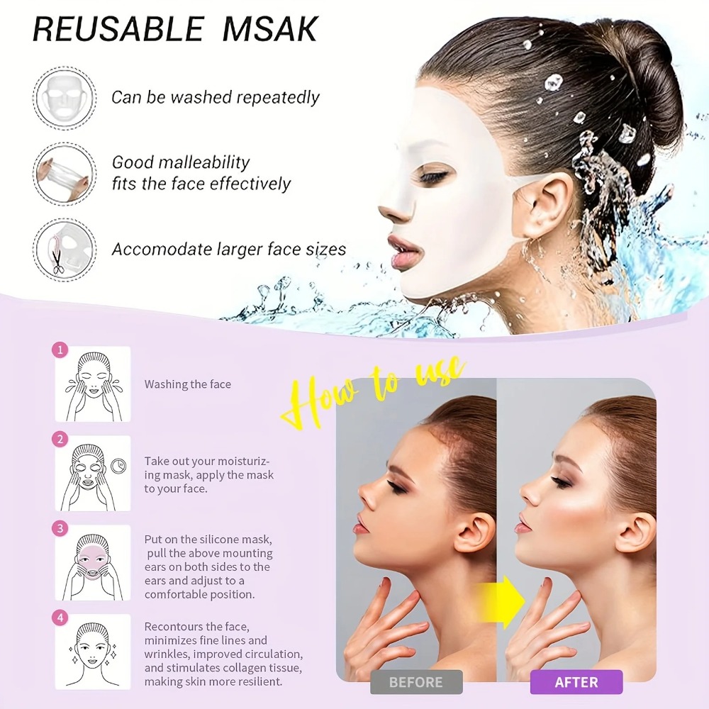 Reusable Silicone Face Mask Ho - огляд і ціна Silicone Mask Bracket
