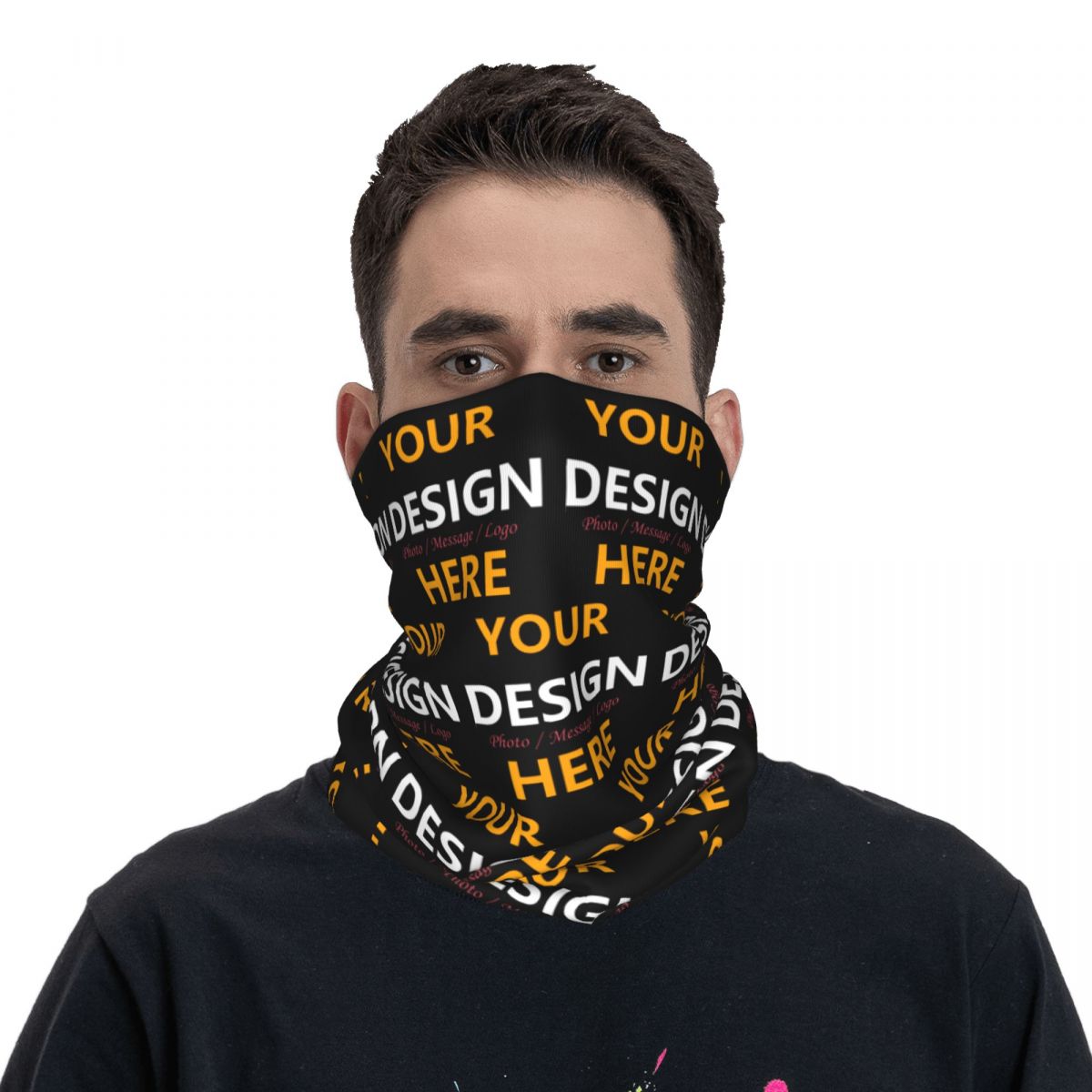 Custom Your Design Here Bandan - огляд і ціна Neck Gaiter Face Cover