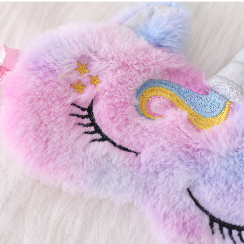 Soft Plush Sleeping Eye Masks  - огляд і ціна Kids Face Mask