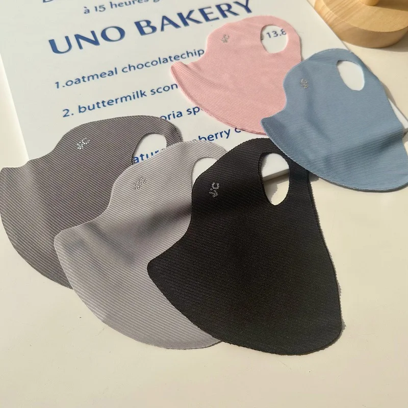 5 Color Threaded Ice Silk Mask - огляд і ціна Cloth Face Mask Washable