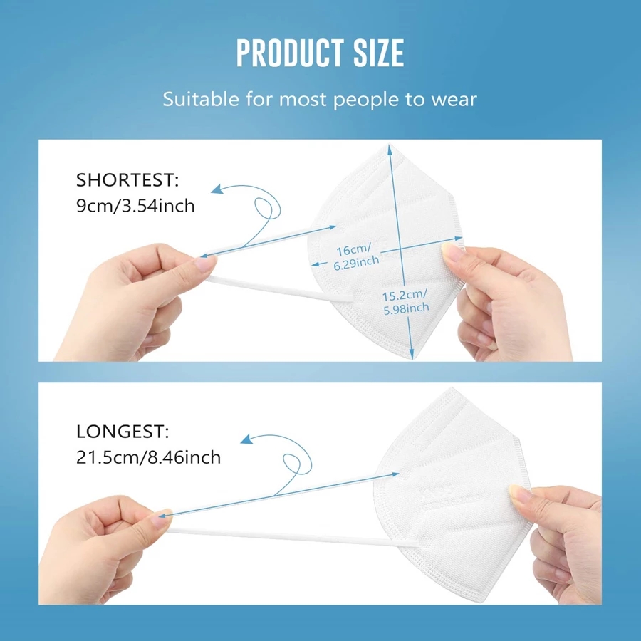 10-200PCS mascarillas fpp2 Bla - огляд і ціна Disposable Surgical Mask