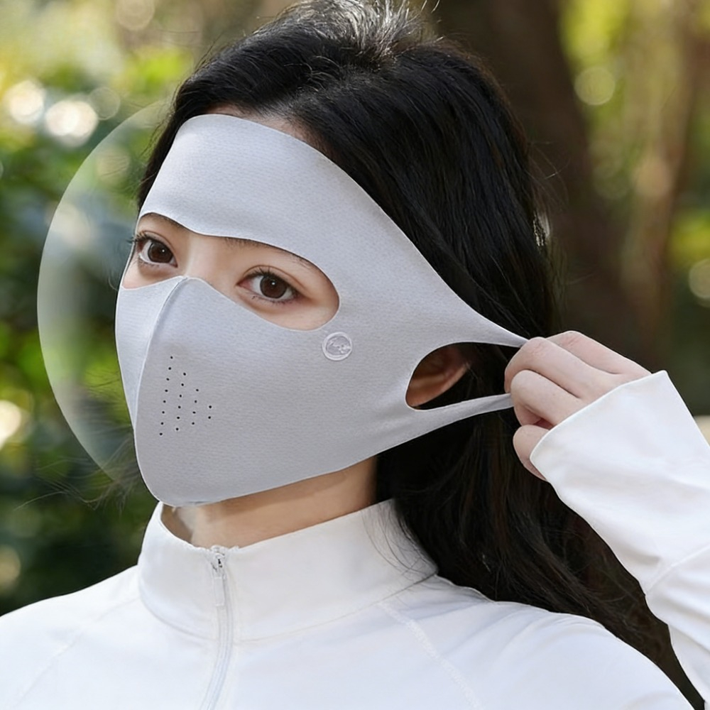 Ice Silk UV Protection Face Co - огляд і ціна Sports Mask Breathable