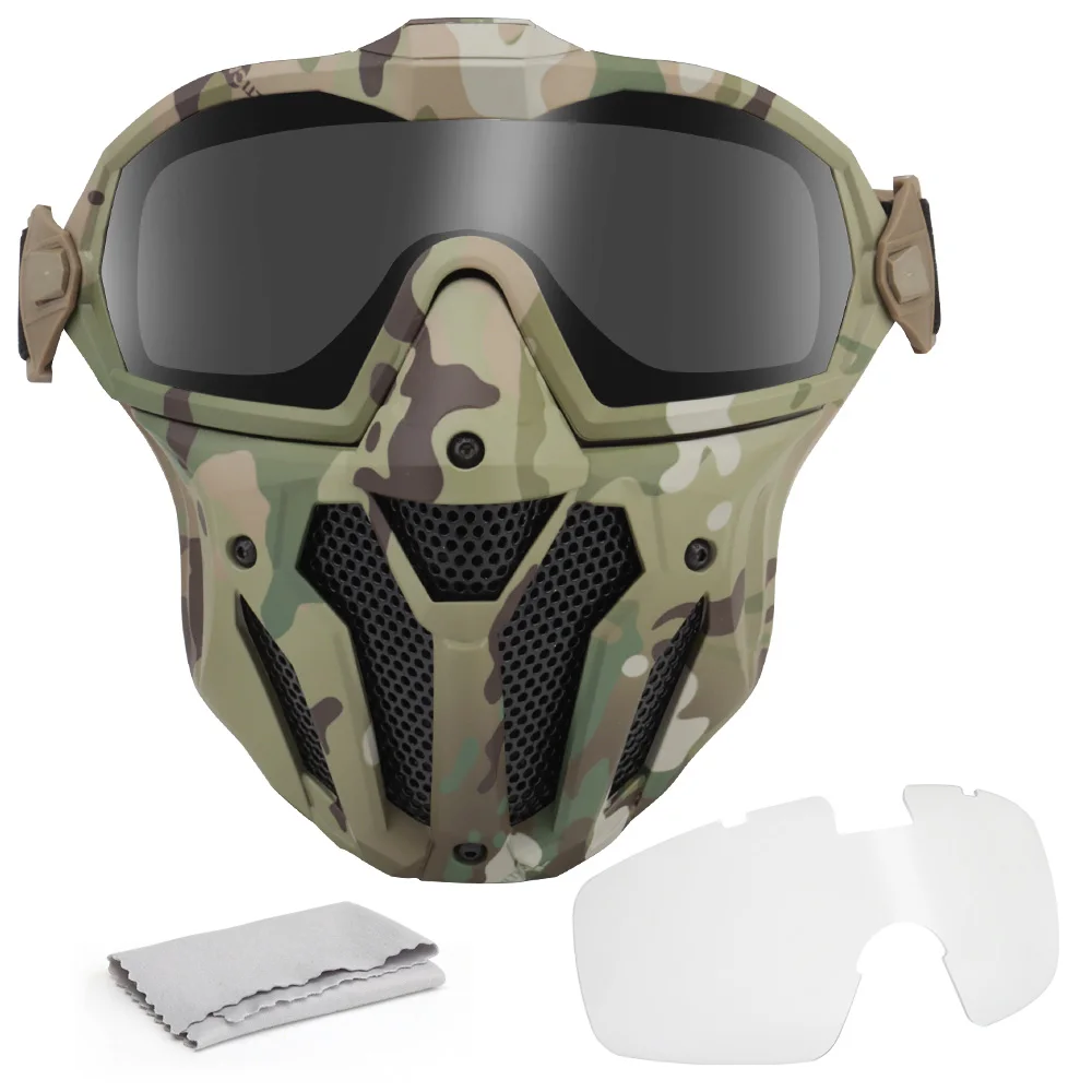 Tactical Airsoft Paintball Fac - огляд і ціна Anti Pollution Mask