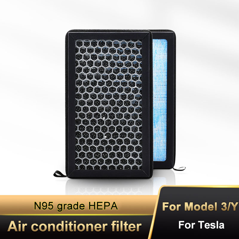 2pcs For Tesla Model 3 Model Y - огляд і ціна Filter Replacement N95