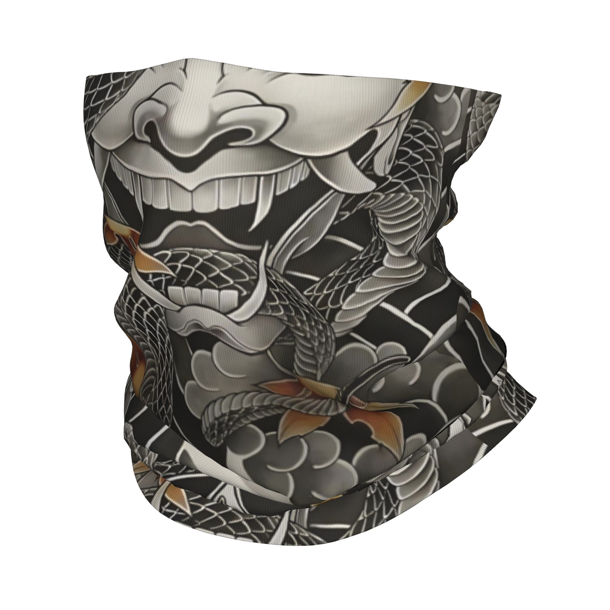 Custom Samurai Oni Demon Banda - огляд і ціна Neck Gaiter Face Cover