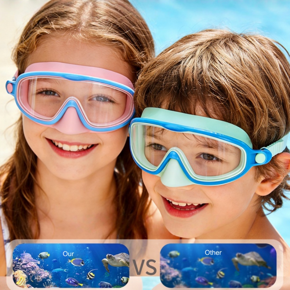 Kids Swimming Goggles with Nos - огляд і ціна Anti Pollution Mask