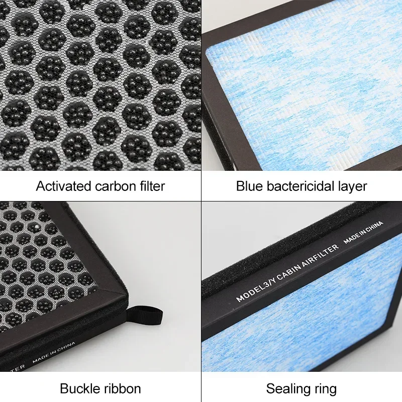 For Tesla Model 3 Model Y Juni - огляд і ціна Filter Replacement N95
