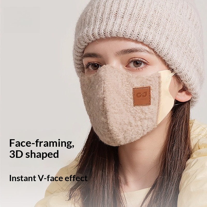 Winter Velvet Warm Mask Three- - огляд і ціна Cloth Face Mask Washable