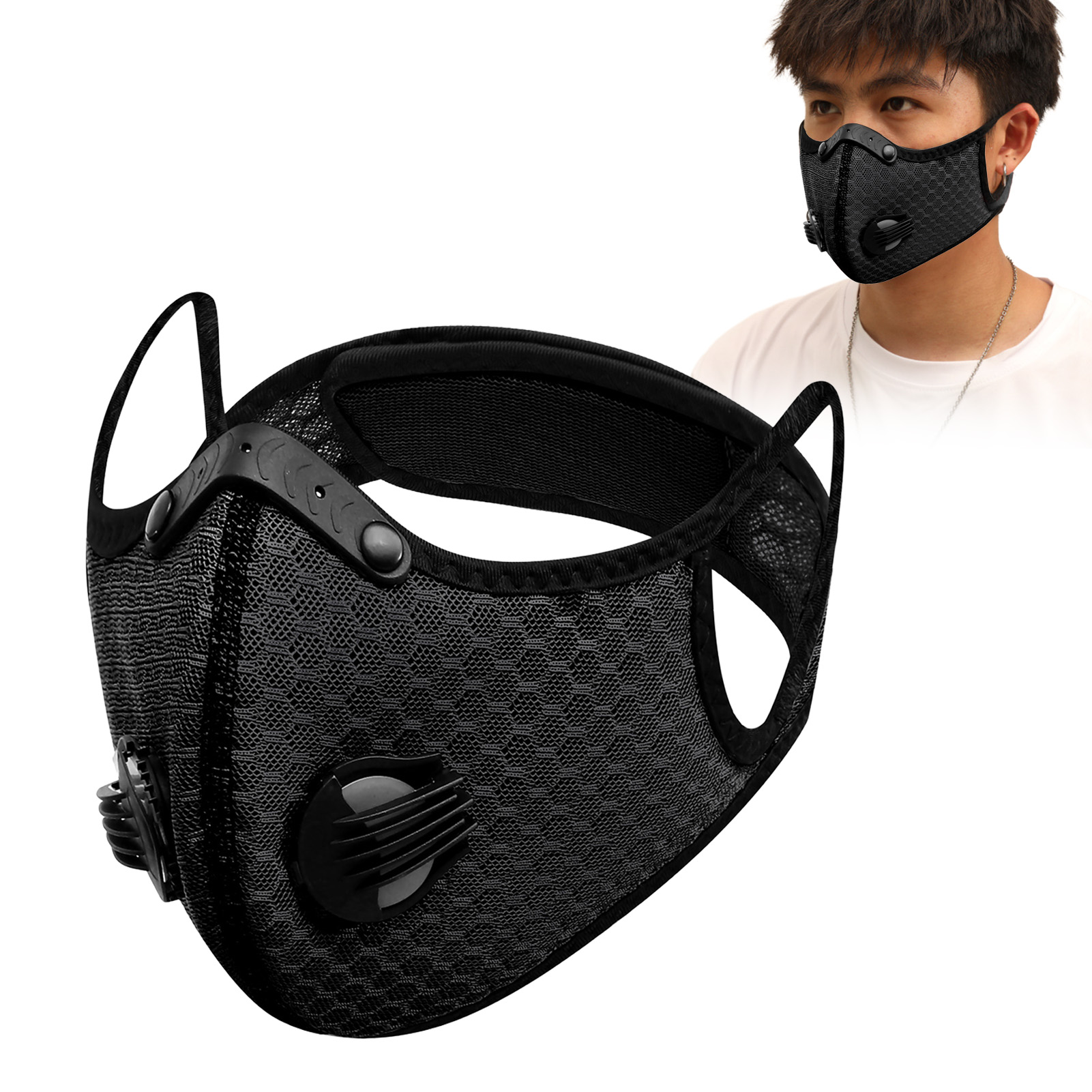 Unisex Windproof Riding Mask A - огляд і ціна Anti Pollution Mask