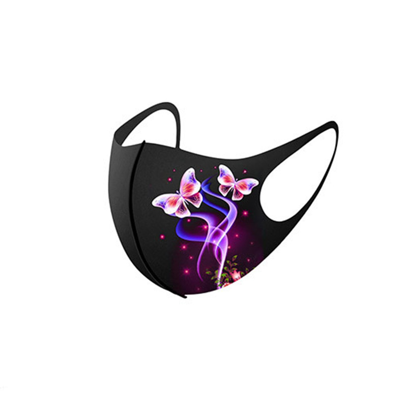 On the New Ice Silk Screen Pri - огляд і ціна Cloth Face Mask Washable