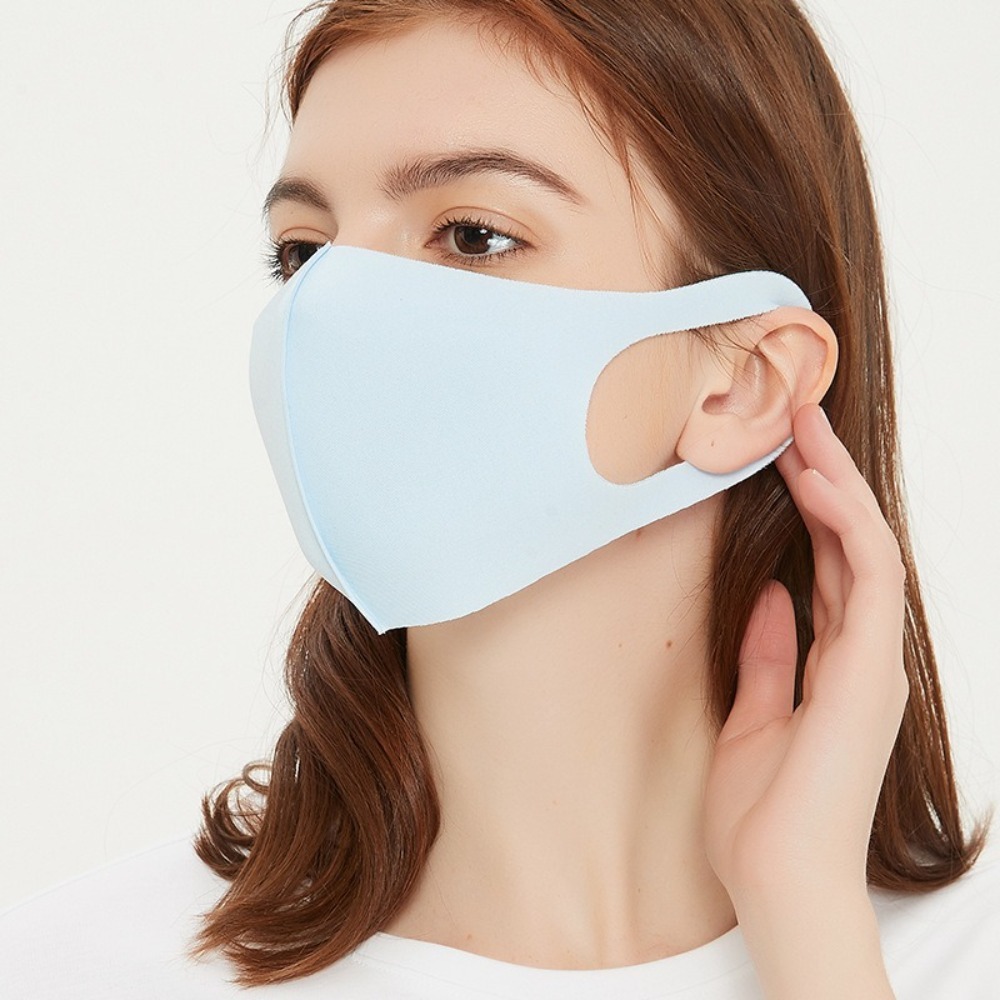 New Breathable Ice Silk Mask A - огляд і ціна Cloth Face Mask Washable