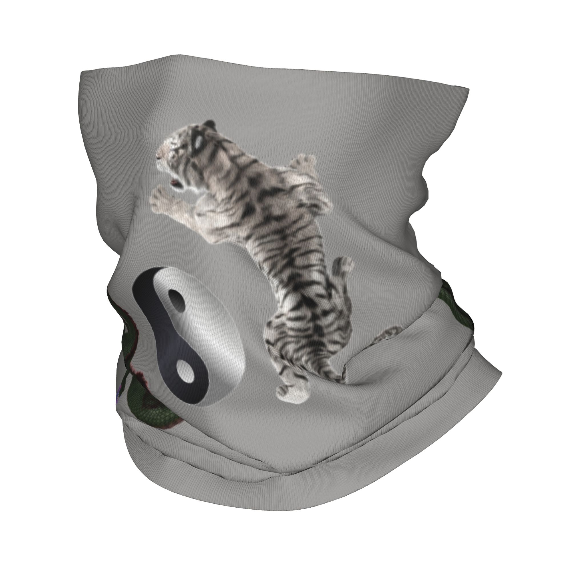 Custom Yin Yang Dragon and Tig - огляд і ціна Neck Gaiter Face Cover