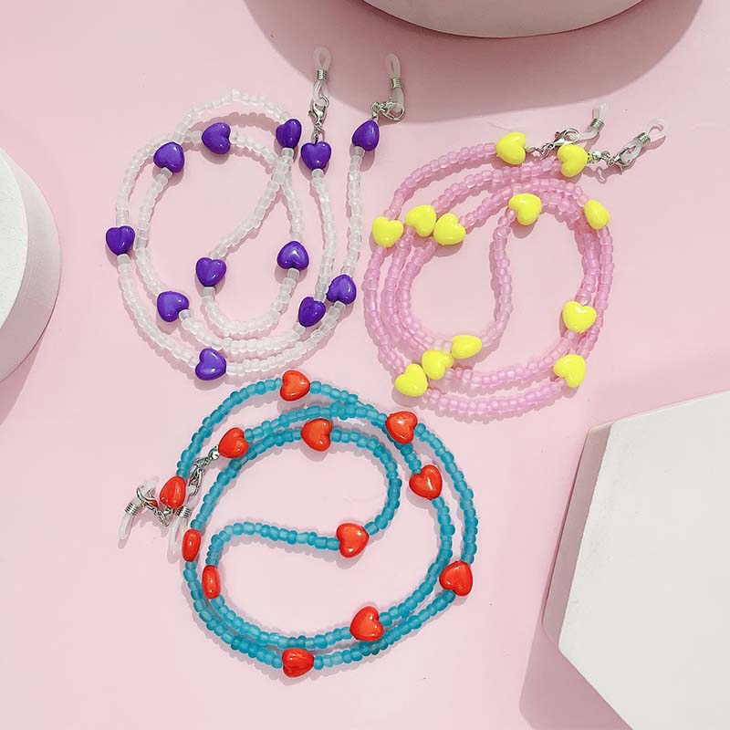 Trendy Peach Heart Anti Slip R - огляд і ціна Mask Chain Holder